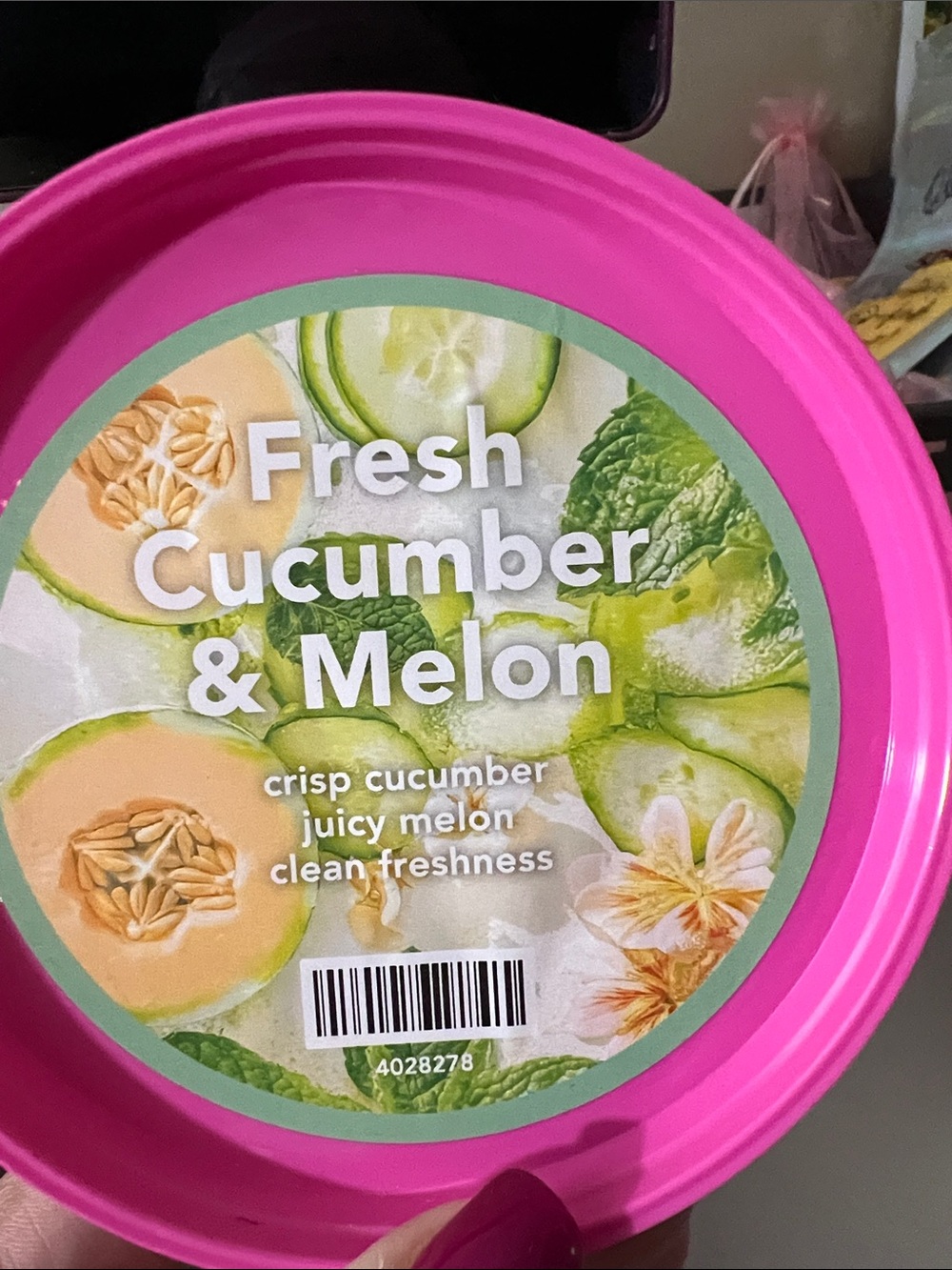 Pink zebra fresh cucumber & melon  brand new carton 16oz